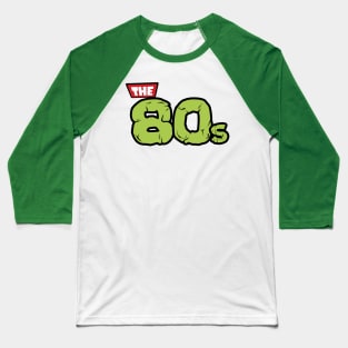 80S turtles Baseball T-Shirt